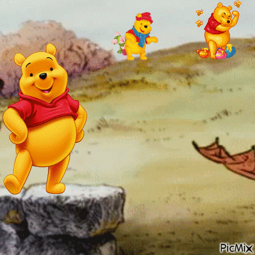 Winnie the Pooh - Gratis geanimeerde GIF