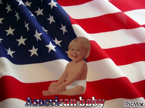 American baby - zadarmo png