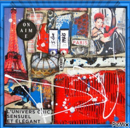 Paris Pop Art - gratis png