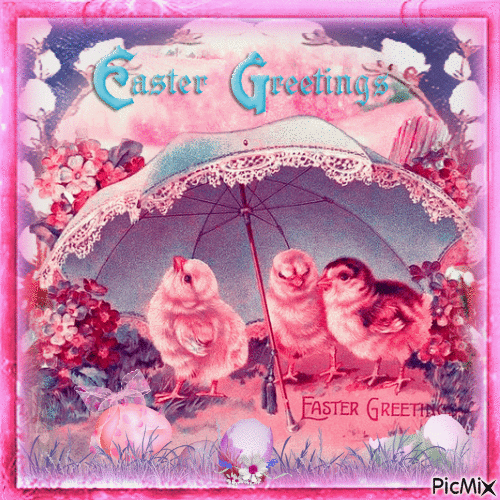 Easter Greetings! - Бесплатни анимирани ГИФ