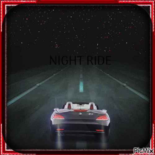 LATE NIGHT RIDE - 免费动画 GIF