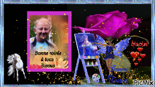 BONNE SOIREE - Darmowy animowany GIF