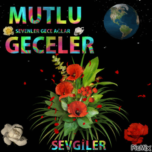 Sevenler Gece Ağlar - Бесплатный анимированный гифка