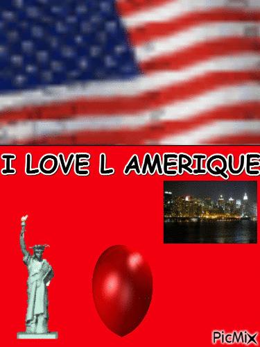 l amerique - Bezmaksas animēts GIF