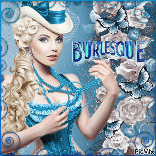 Burlesque - Animovaný GIF zadarmo
