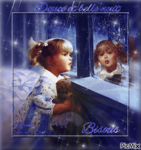 Douce et Belle nuit - Free animated GIF