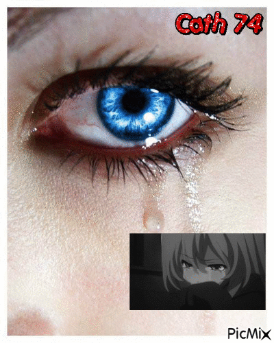 larmes de tristesse - Gratis animeret GIF