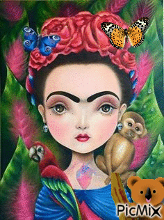 Mundo Kahlo - GIF animé gratuit