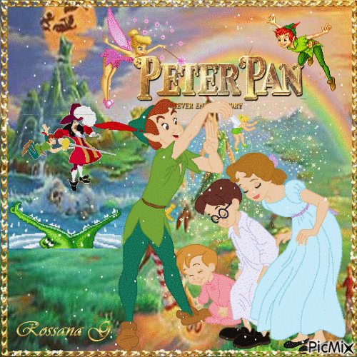 Peter Pan - Bezmaksas animēts GIF