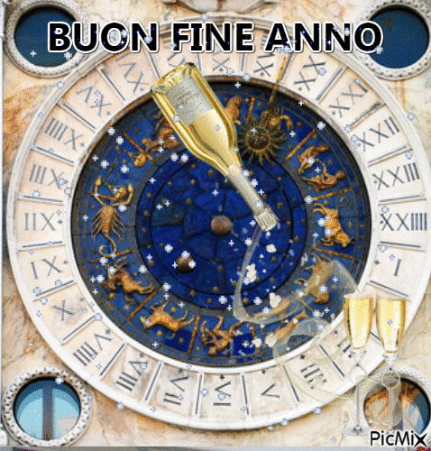 BUON FINE ANNO - Безплатен анимиран GIF