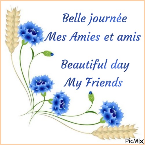 belle journée, beautiful day - 免费PNG