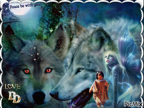dennis page angels wolves indians and more - GIF animado gratis