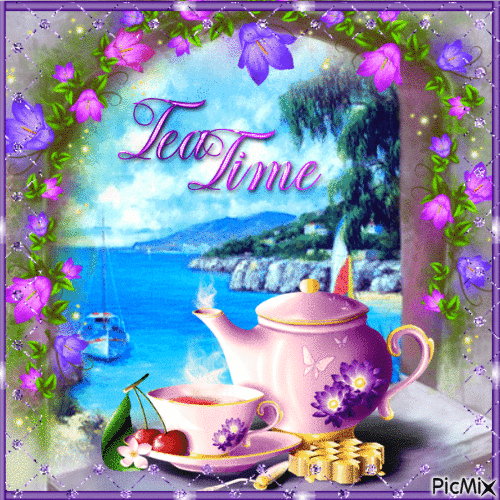 Tea Time - GIF animate gratis
