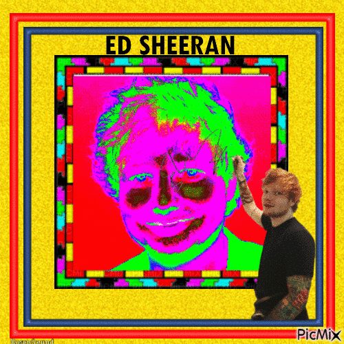 Ed Sheeran - Animovaný GIF zadarmo