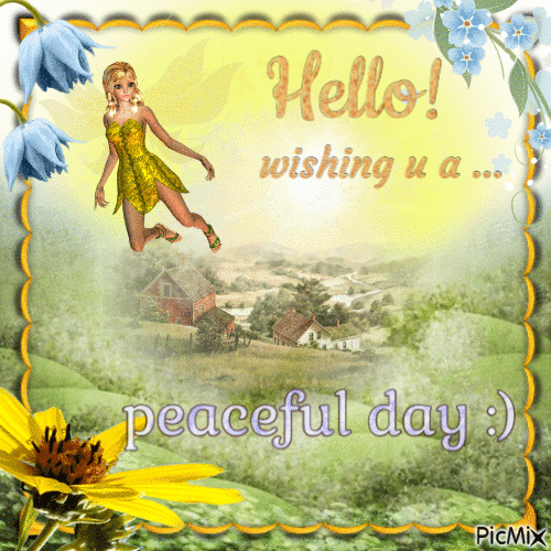 Peaceful day - Бесплатный анимированный гифка
