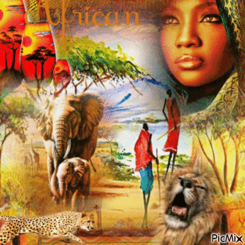 Africa - Gratis animeret GIF