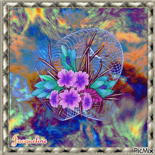 joli bouquet - Gratis geanimeerde GIF