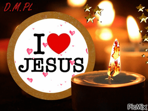 I LOVE JESUS - Darmowy animowany GIF