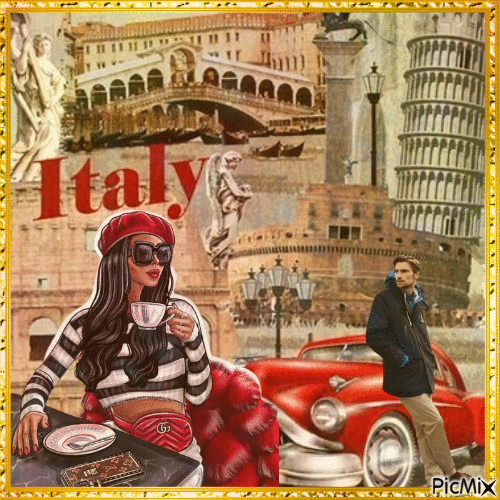 Italy. - 無料のアニメーション GIF