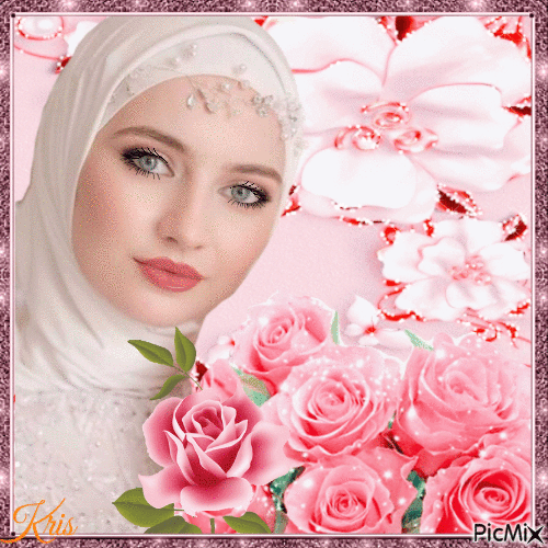 Muslim Beauty - Zdarma animovaný GIF