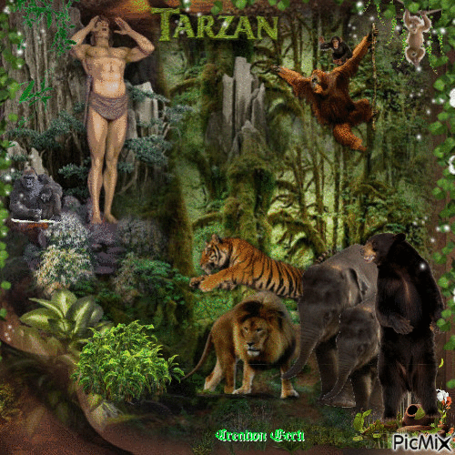 Tarzan - Безплатен анимиран GIF