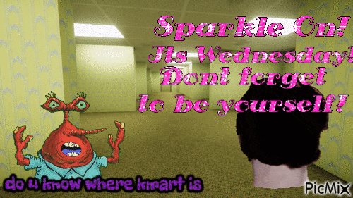 Jerma and Mr. Krabs in the backrooms - 免费动画 GIF