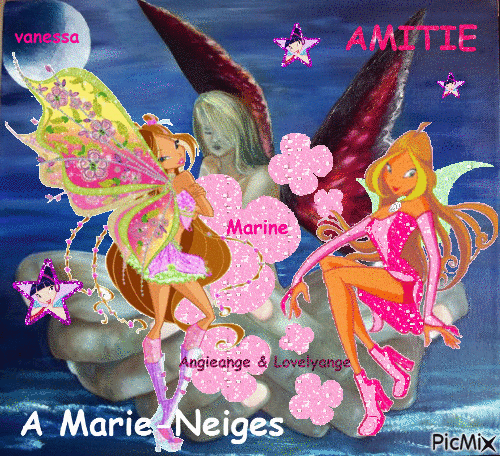 * Cadeau d'Amitié - Pour Ange.lo * - Zdarma animovaný GIF