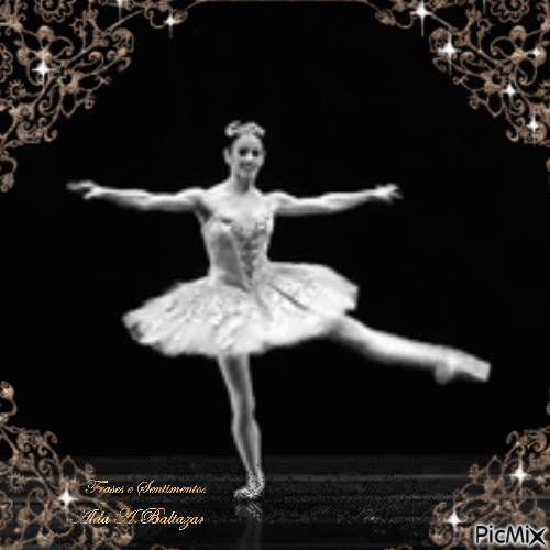 Bailarina clássica - Ingyenes animált GIF