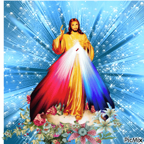 Jesus Misericordioso - merciful Jesus - Gratis geanimeerde GIF