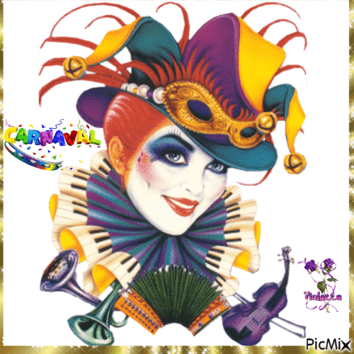 Joyeux Carnaval -21/02/2023 - Free animated GIF
