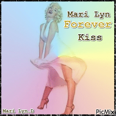 MARI LYN FOREVER KISS - Zdarma animovaný GIF