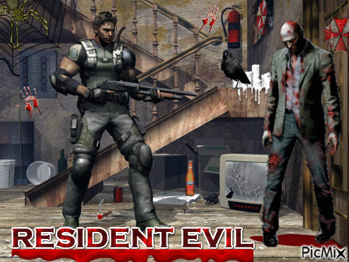 ♥ Resident Evil ♥ - Animovaný GIF zadarmo