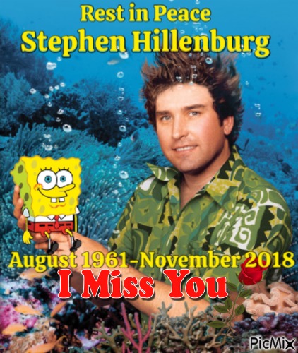 Rest In Peace Stephen Hillenburg - ilmainen png