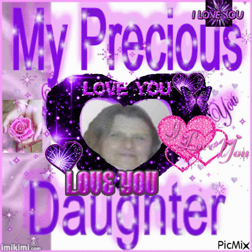 Precious daughter - Gratis animeret GIF