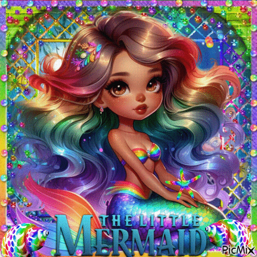 Little Mermaid - Gratis animeret GIF