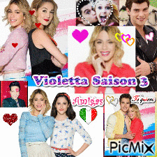 Violetta saison 3 - GIF เคลื่อนไหวฟรี