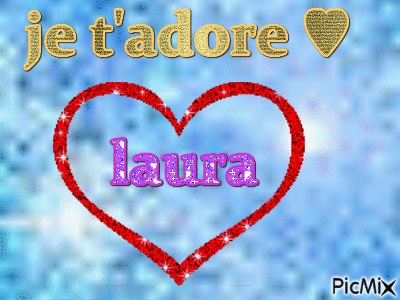 laura ♥ - Gratis animerad GIF