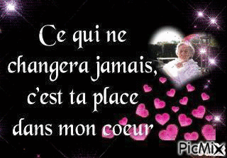 a mon amour pour toujours - Free animated GIF