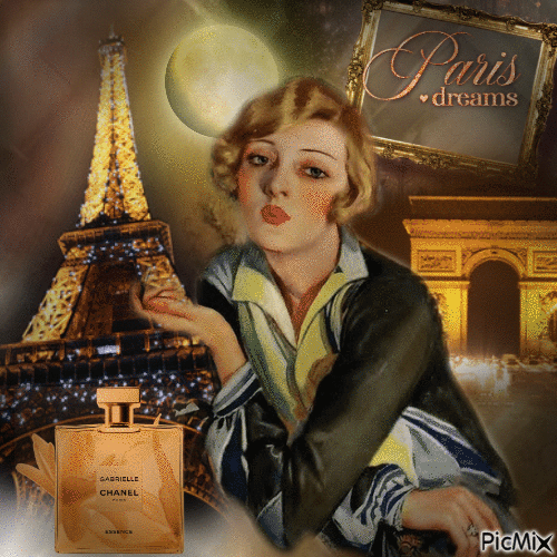 Paris Parfüm - Darmowy animowany GIF