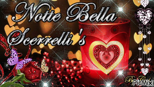 Notte Bella Scerrelli's - Бесплатный анимированный гифка