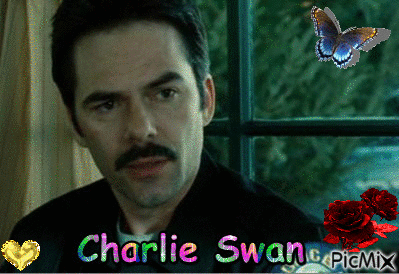 Charlie Swan - GIF animado grátis