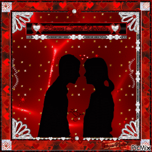 Bonne Saint Valentin - Darmowy animowany GIF