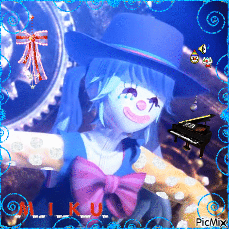 marionette miku contest - Free animated GIF