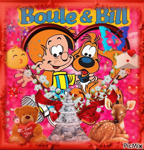 boule et bill - Free animated GIF