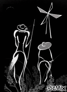 D. Quijote - Darmowy animowany GIF