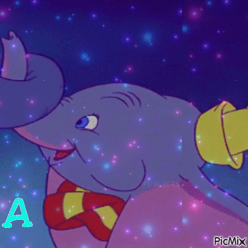 слоненок Насти - GIF animasi gratis