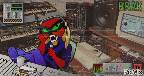 DJ Brak - Darmowy animowany GIF
