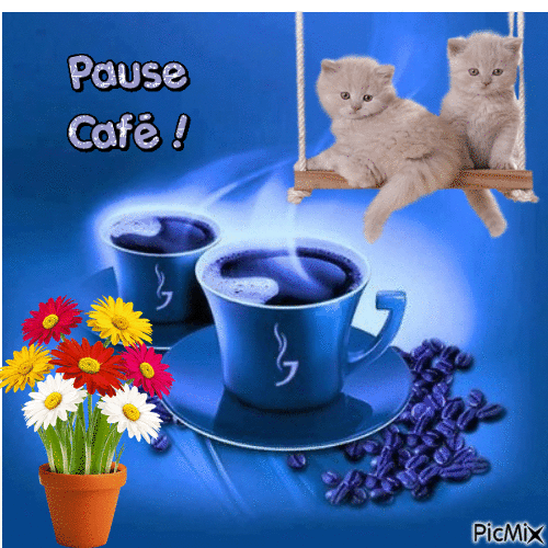 pause café - Free animated GIF
