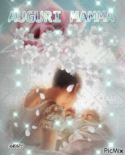 AUGURI MAMMA - Δωρεάν κινούμενο GIF