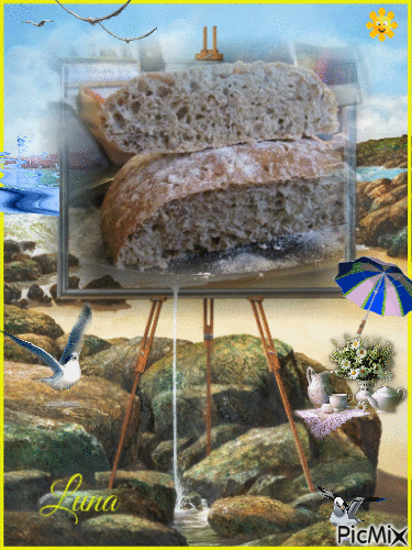 pain aux céréales - Δωρεάν κινούμενο GIF